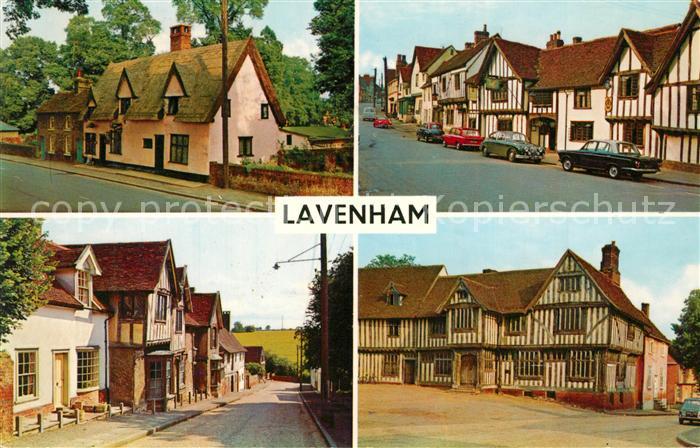 Lavenham The Old Tea Shop The Swan Hotel Old Cottages Prentice Street The Guildh