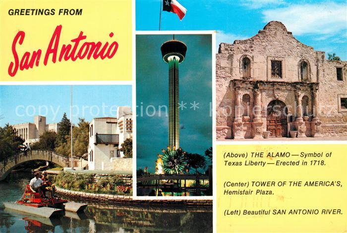 San Antonio Texas The Alamo Symbol of Texas Tower of the Americas Hemisfair Plaz