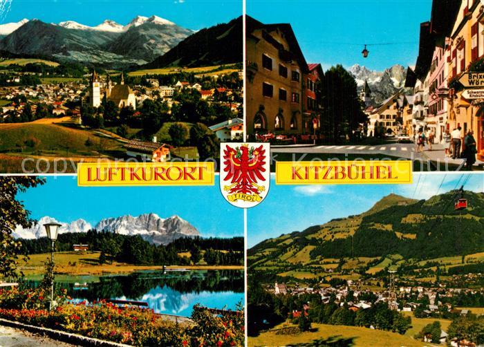 Kitzbuehel Tirol Panorama Teilansichten