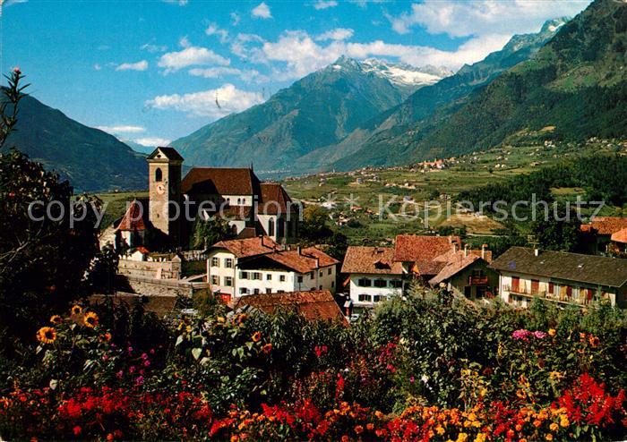 Schenna Meran mit Zielspitze