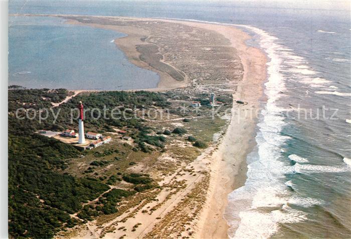 La Charente Cote sauvage phare de la Coubre et Bonne Anse Vue aerienne
