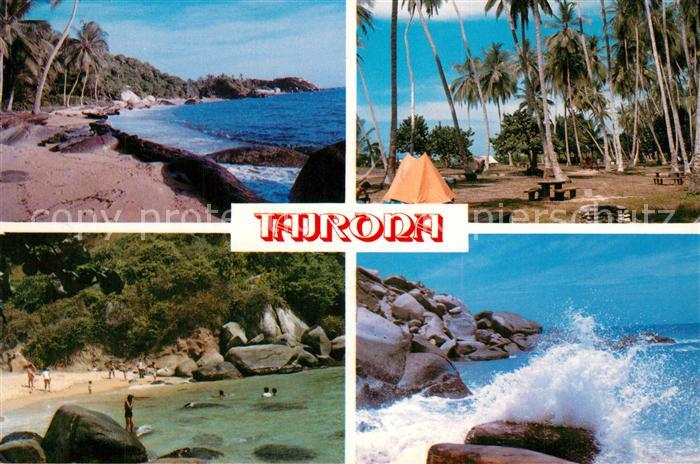 Santa Marta Playas parque Tairona Camping Piscina natural