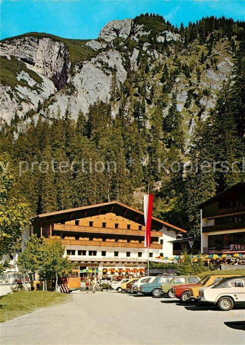 Jenbach Tirol Alpencafe Konditorei Eng am Gr Ahornboden