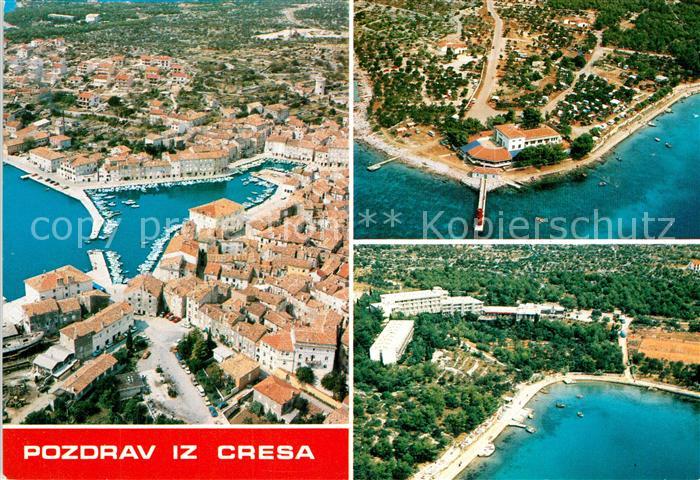 Cres Fliegeraufnahme Autokamp Kovacine Hotel Kimen