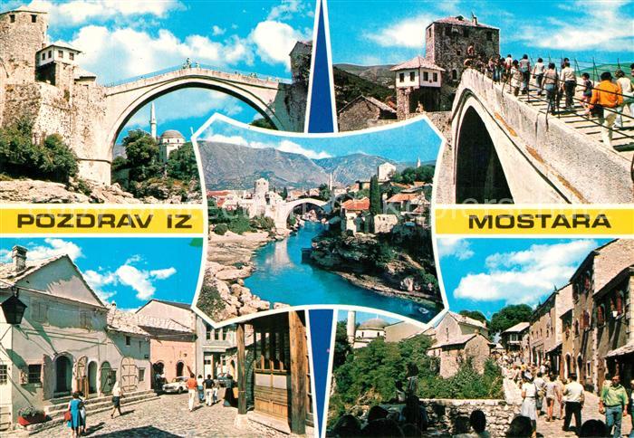 Mostar Moctap Schloss Bruecke Dorfmotive