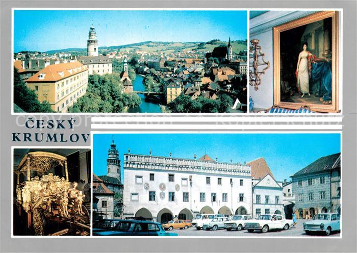 Cesky Krumlov Gotickeho hradu s baroknim divadlem a zahradou