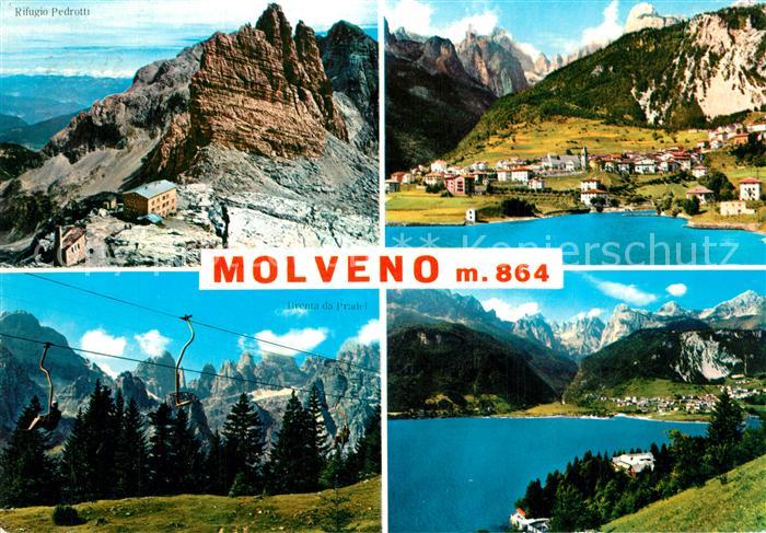 Molveno Rifugio Predotti Panorama Sessellift See