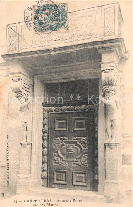 Carpentras Ancienne Porte Rue des Marins