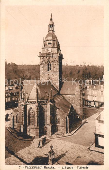 Villedieu-les-Poeles Eglise Abside