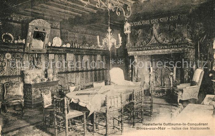 Dives-sur-Mer Hostellerie Guillaume le Conquérant Salles des Marmousets