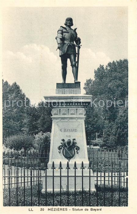 Mezieres-Charleville Monument Statue de Bayard