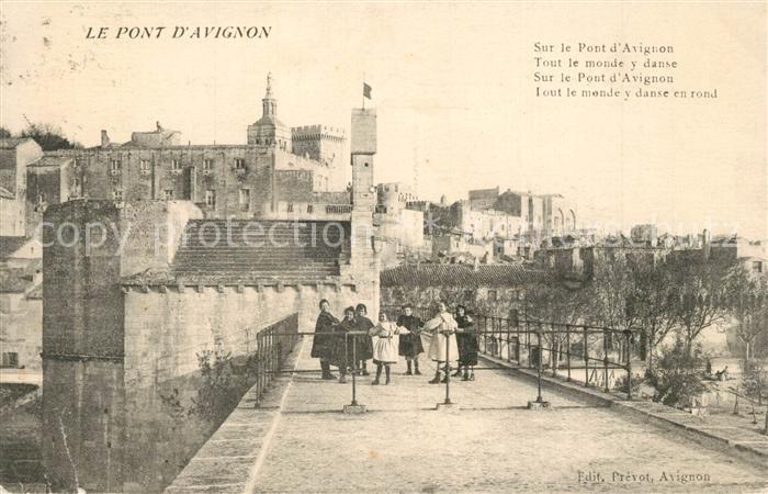 Avignon Vaucluse Le Pont d Avignon