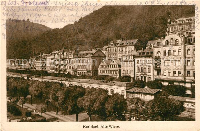 Karlsbad Eger Alte Wiese