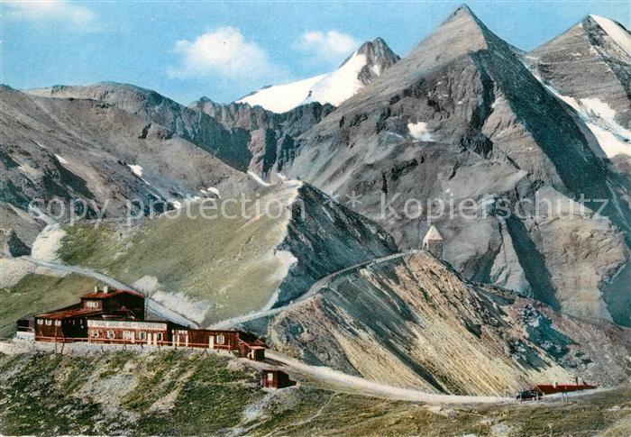 Grossglockner Hochalpenstrasse Dr Franz Rehrl Haus am Fuschertoerl Hohe Tauern