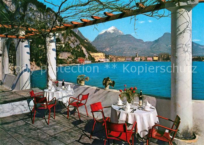 Riva del Garda Panorama vista dal Ristorante Grotta Azzurra