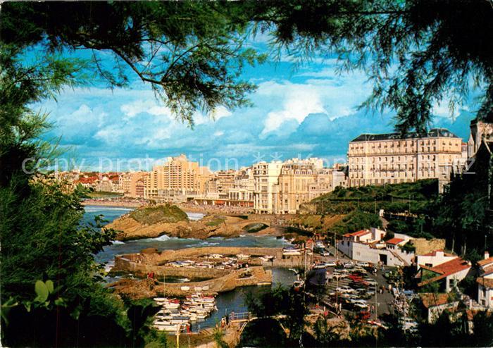 Biarritz Pyrenees Atlantiques Port des Pêcheurs Hotel Victoria Surf Casino Munic