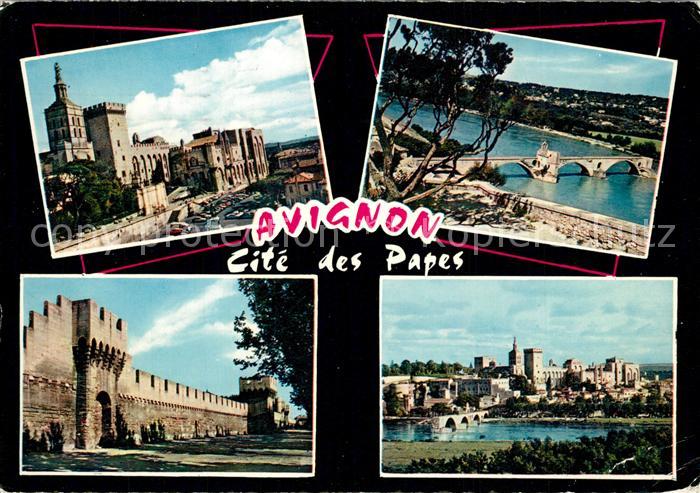 Avignon Vaucluse Cité des Papes Notre Dame des Doms Palais des Papes Pont Saint