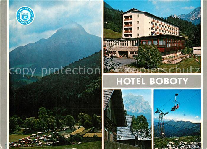 Terchova Hotel Boboty Autokemping Vratna Mala Fatra Kleine Fatra