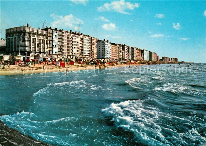 Mariakerke Oostende Strand en dijk Strand Promenade Hotels Brandung