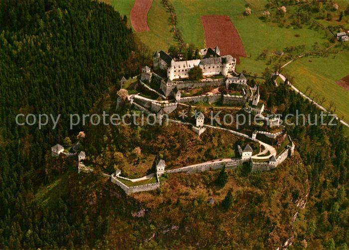 Hochosterwitz Burg Fliegeraufnahme