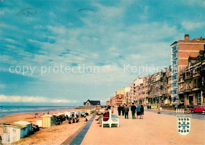 Middelkerke Casino strand en dijk Strand Promenade