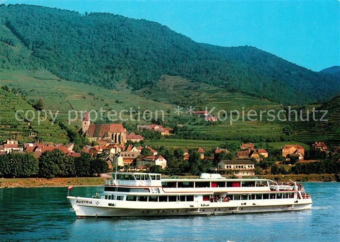Spitz Donau Fahrgastschiff MFS Austria