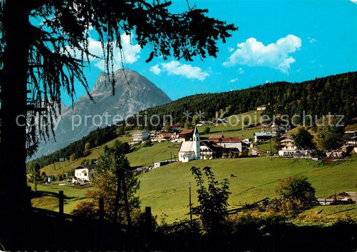 Moesern Panorama Blick gegen Hohe Munde Mieminger Kette