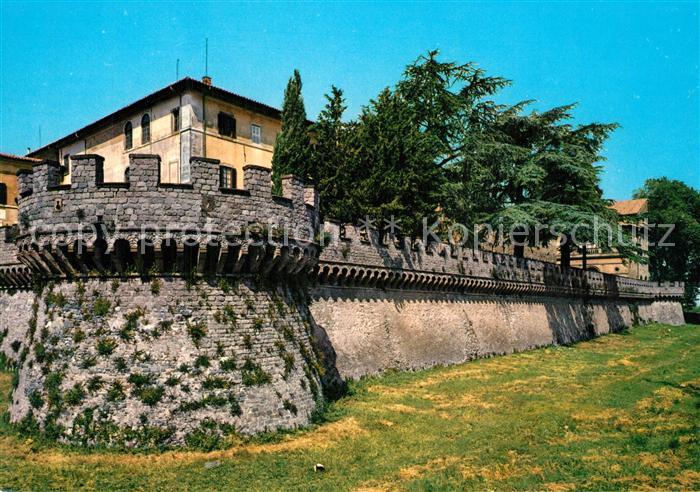Grottaferrata Monastero Esarchico di Santa Maria Badia greca Torrione a sud e mu
