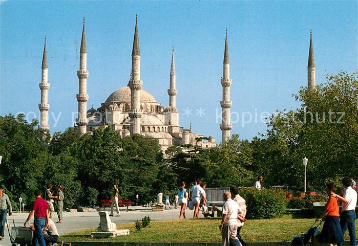Istanbul Constantinopel Sultanahmet Camii Blaue Moschee