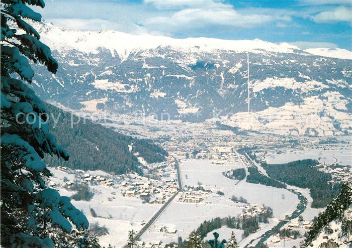 Lienz Tirol Talblick Dolomitenstadt Schigebiet Zettersfeld Leisach Winterpanoram
