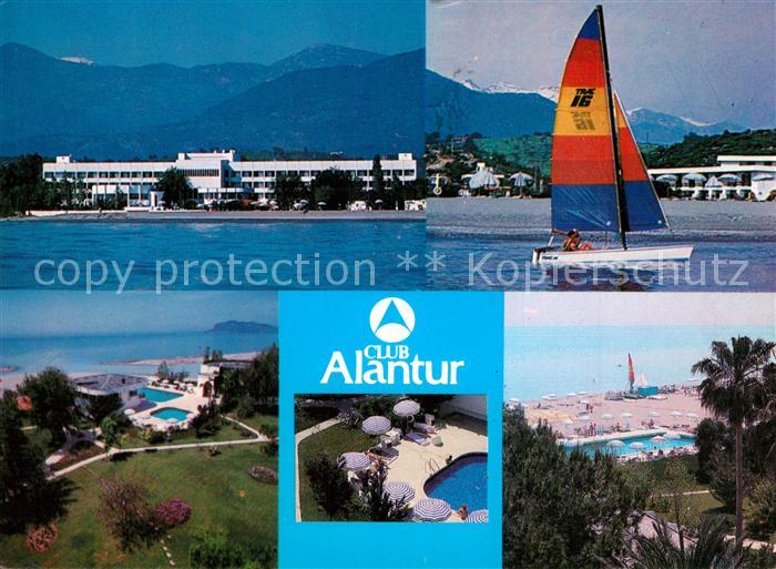 Alanya Club Alantur Hotels Ferienanlage Strand Swimming Pool Segeln Berge