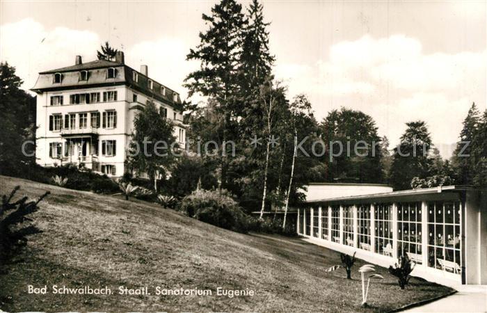 Bad Schwalbach Staatliches Sanatorium Eugenie