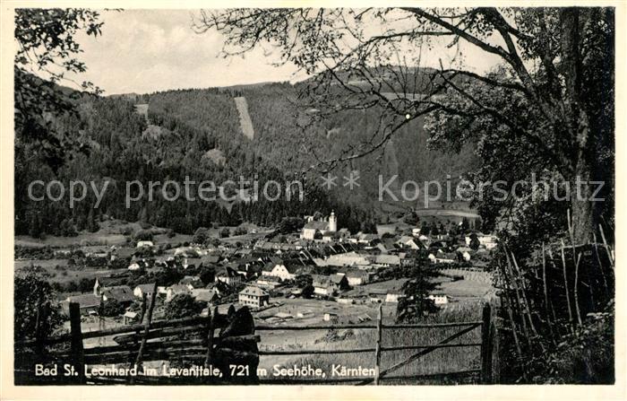 Bad St Leonhard Lavanttal Panorama