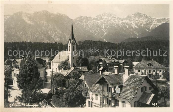 Goisern Salzkammergut Bad Kirche Panorama