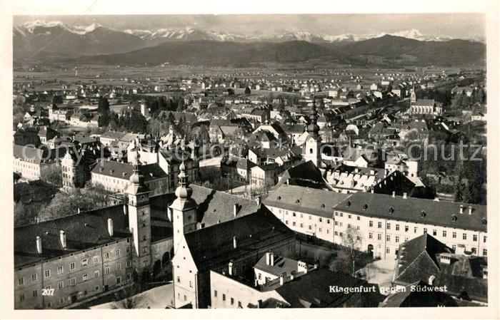 Klagenfurt Woerthersee Panorama