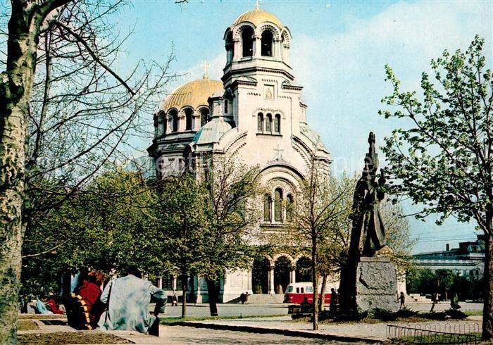 Sofia Sophia Denkmal Paissij von Hilendar Alexander Nevski Gedaechtniskirche