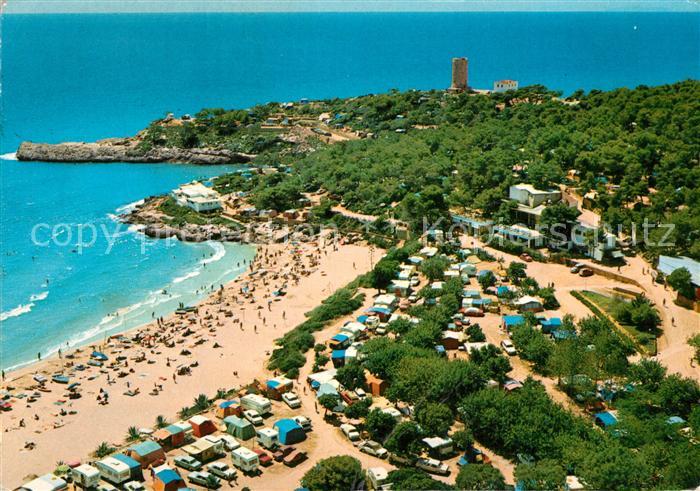 Tarragona Fliegeraufnahme Camping Torre de la Mora