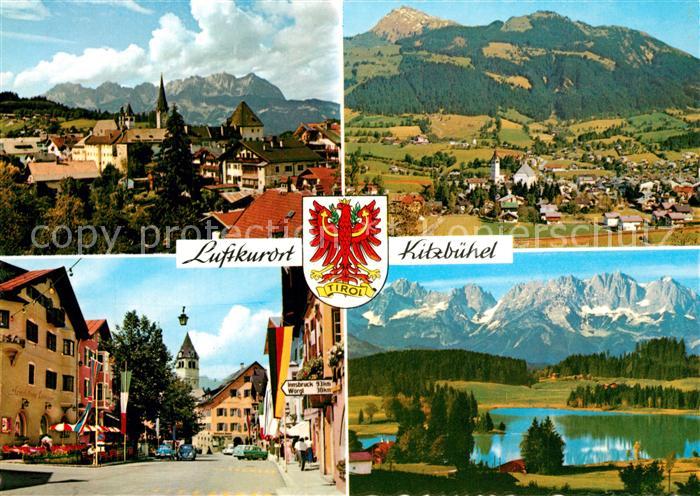 Kitzbuehel Tirol Stadtansichten Panoama