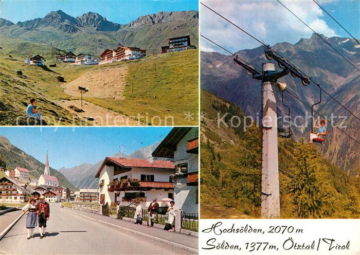 Soelden oetztal Hochsoelden Seilbahn Panoramen