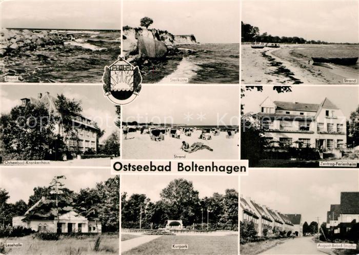 Boltenhagen Ostseebad Strand Zentrag Ferienheim Kurpark Lesehalle