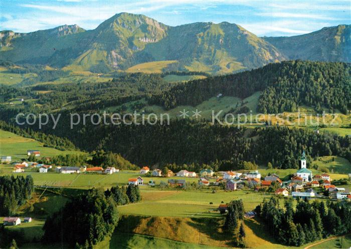 Hittisau Vorarlberg Panorama Kirche