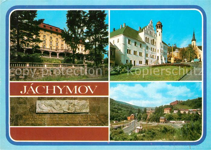 Jachymov Stadtansichten