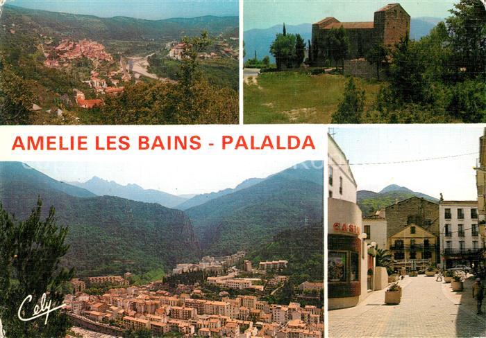 Amelie-les-Bains-Palalda Eglise de Montbolo Panorama
