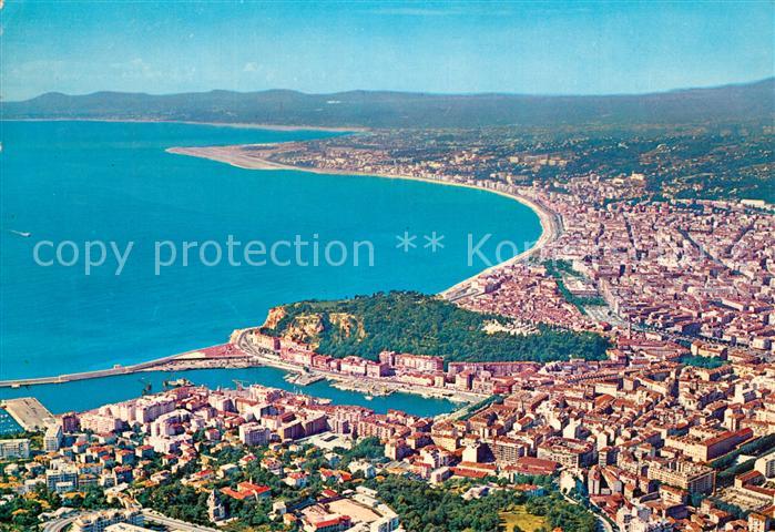 Nice Alpes Maritimes Fliegeraufnahme