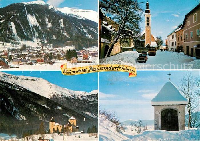 Mauterndorf Grosseck Marktplatz Schloss Evangelikreuz