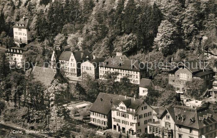 Calw Spoehrer Schule Fliegeraufnahme
