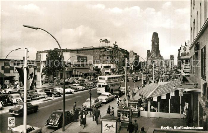 Berlin Kurfuerstendamm Gedaechtniskirche