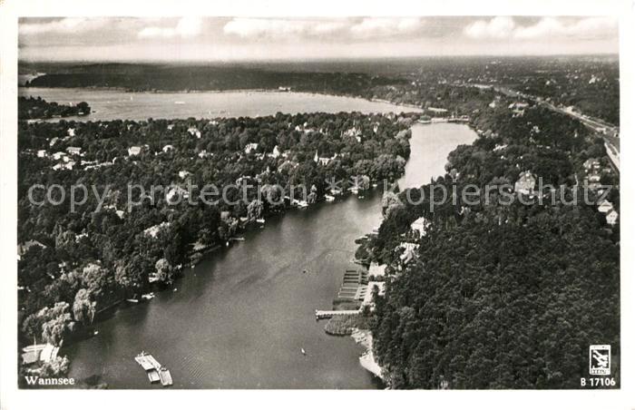 Wannsee Fliegeraufnahme