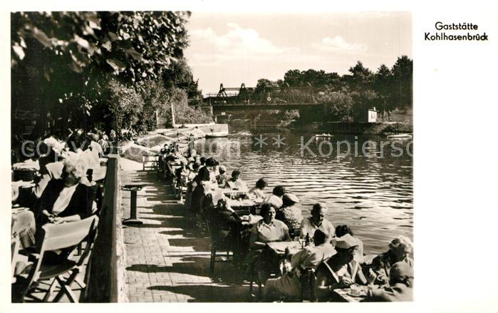 Wannsee Gaststaette Kohlhasenbrueck Terrasse