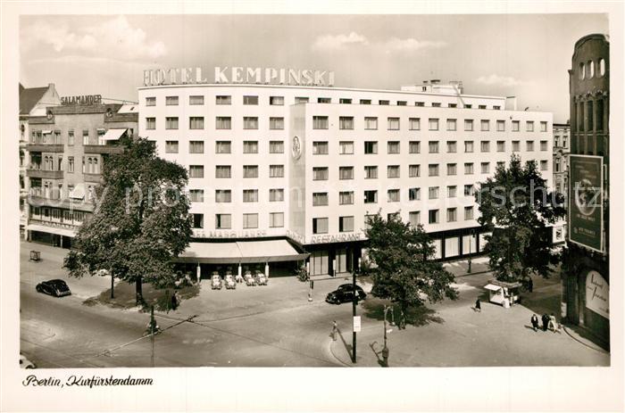 Berlin Kurfuerstendamm Hotel Kempinski